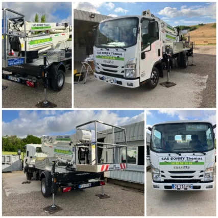 marquage véhicule - covering - wrapping - adhésif - pub camion