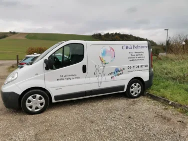 marquage véhicule - covering - wrapping - adhésif - pub camion