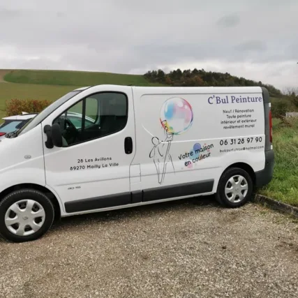 marquage véhicule - covering - wrapping - adhésif - pub camion