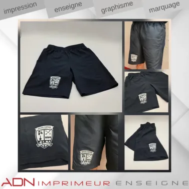 Textiles personnalisés - objets pub - DTF - FLOCAGE