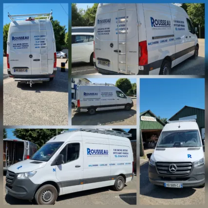 marquage véhicule - covering - wrapping - adhésif - pub camion