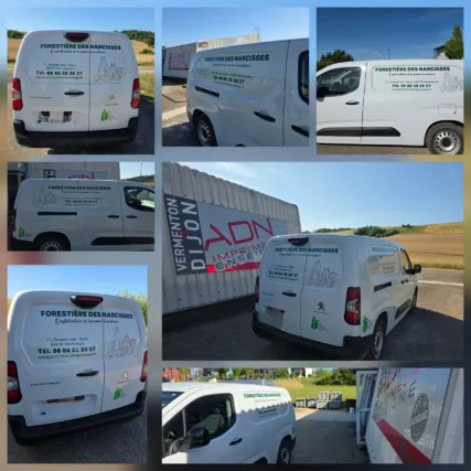 marquage véhicule - covering - wrapping - adhésif - pub camion