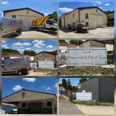 Enseigne - panneaux - pub magasin