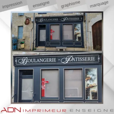 marquage - enseigne - signalétique - lettre découpée