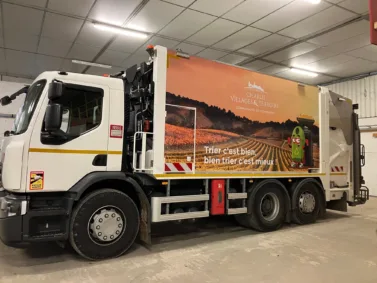 Marquage - lettre découpée - covering