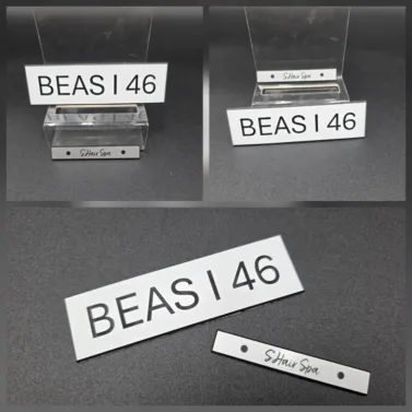 plaque porte - plaque boite aux lettres