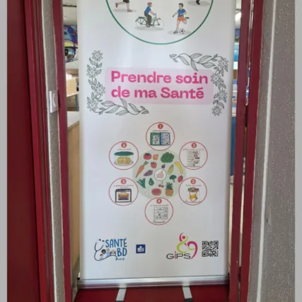 communication portative - déroulage - kakemonos