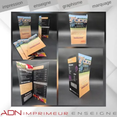 carte - menu - restaurant - impression - pub