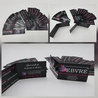 carte de visite - dépliant - impression