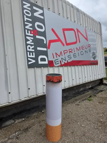 personnalisation objet - adhésif