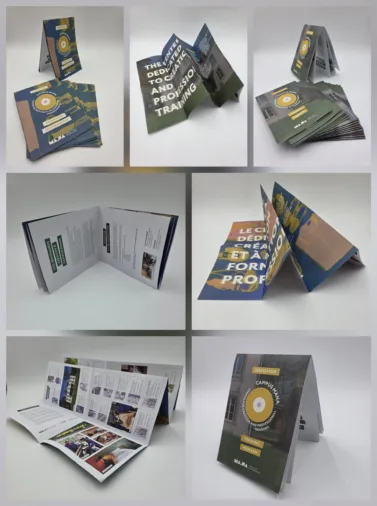 depliant - pli - brochure - flyers