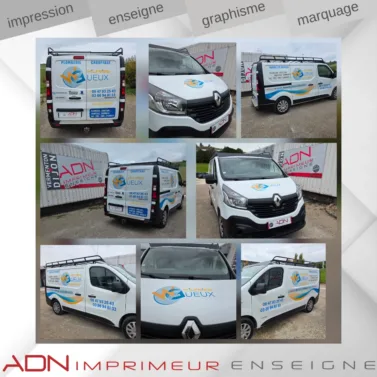 marquage - covering - lettre découpée