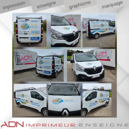 marquage - covering - lettre découpée