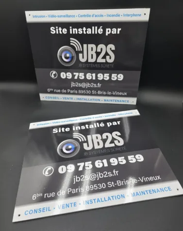 Panneau de chantier - signalétique