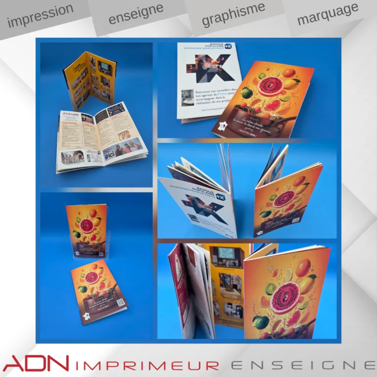 brochure - pelliculage - agrafes -reliure