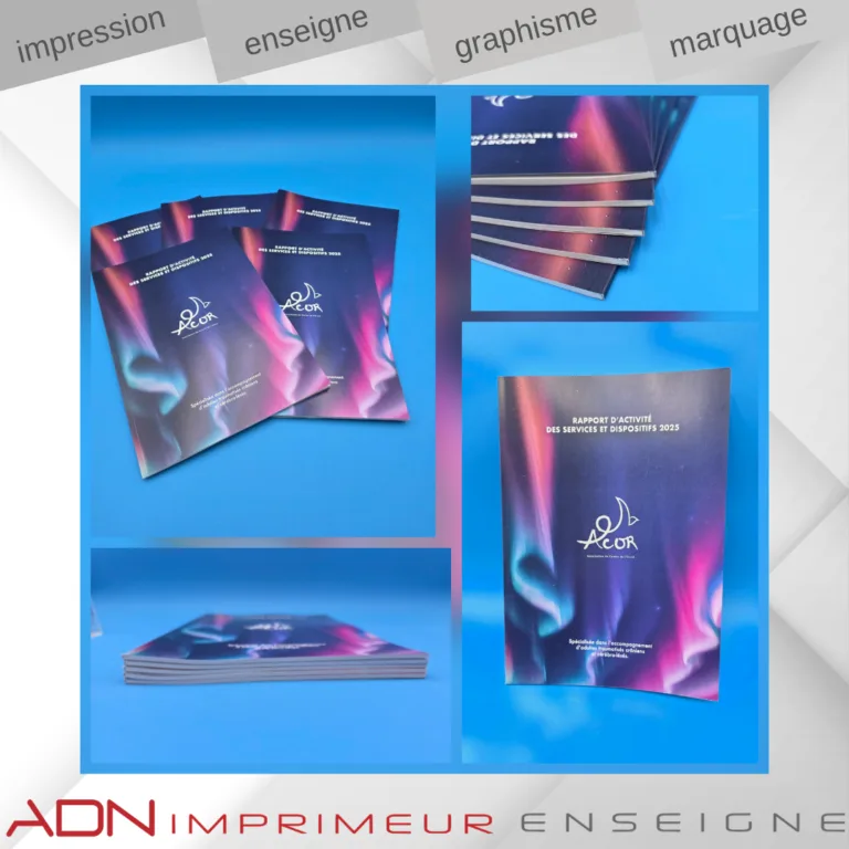 reliure - dos carré collé - brochure