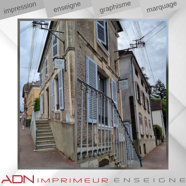 Enseigne - panneau - signalétique