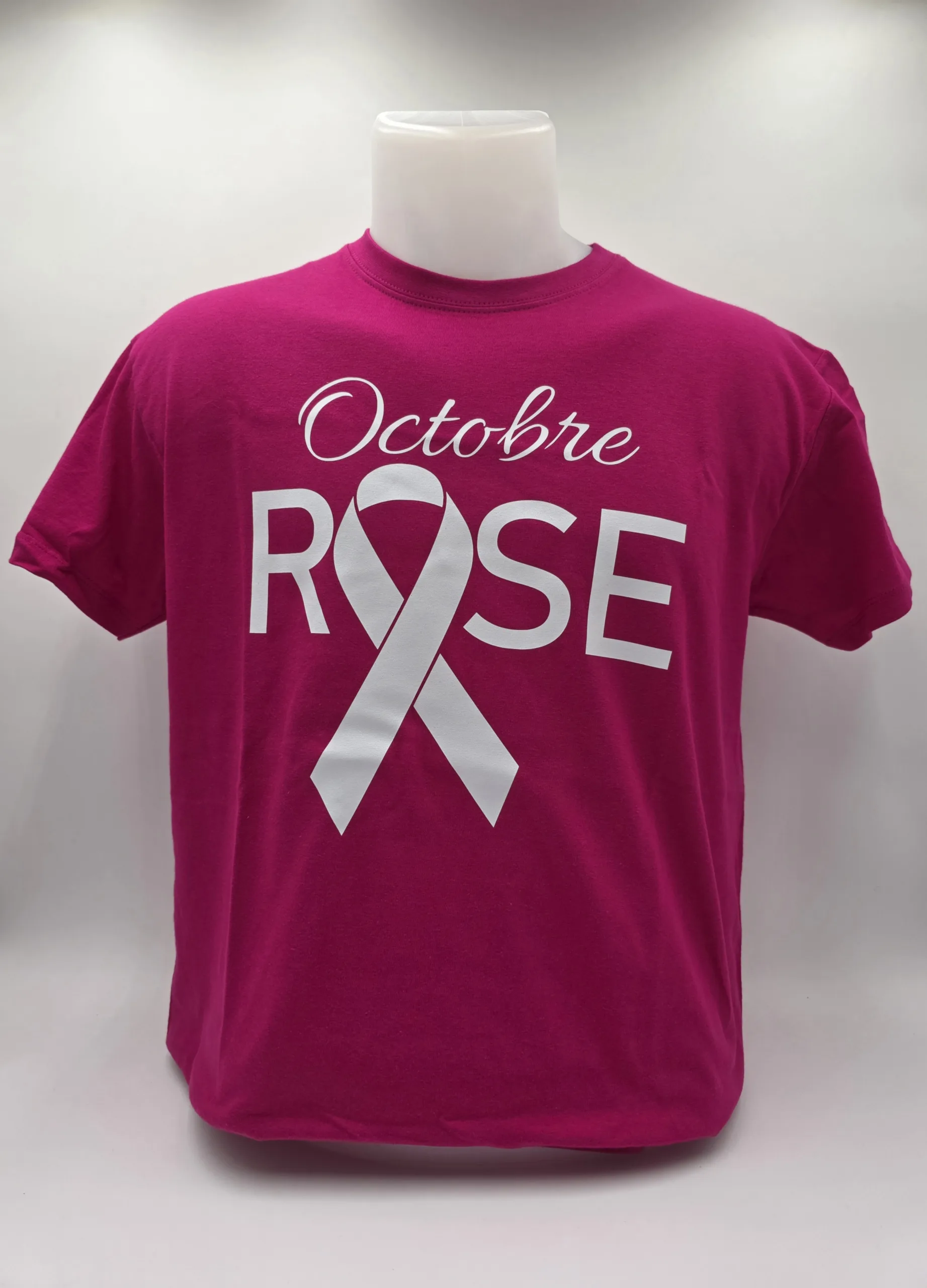 textile personnalisé - octobre rose